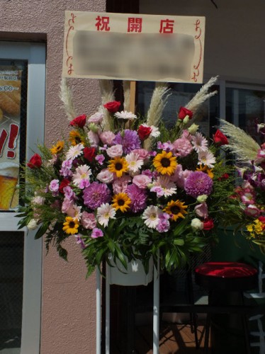2016-8-11スタンド花1