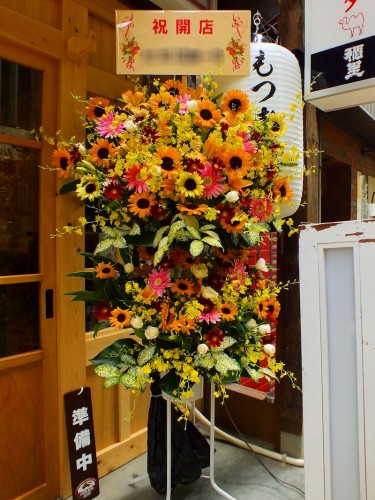 2018-9-13花キューピットスタンド2段
