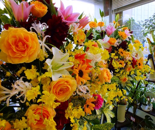 2018-10-24スタンド花1段×2-1