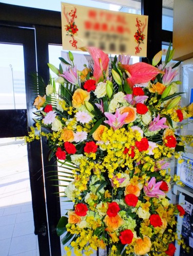 2018-12-24スタンド花2段-1