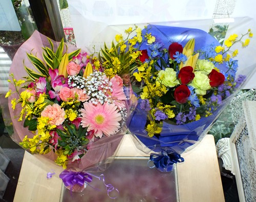 2019-7-21御祝花束2束